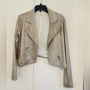 Shimmering Silver Women's Jacket